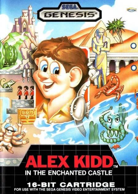بازی آلکس کید ( Alex Kidd in the Enchanted Castle
 ) آنلاین + لینک دانلود || گیمزو